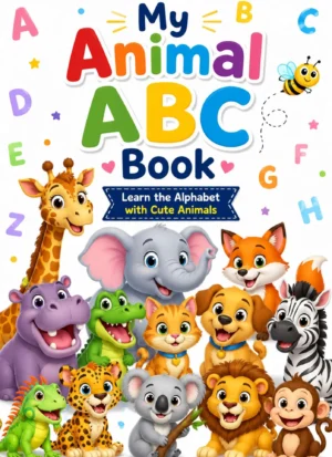 My Animal ABC Book: Learn the Alphabet with Cute Animals for Kids