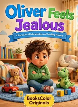 Oliver Feels Jealous: A Kids' Book About Handling Jealousy & Sibling Emotions
