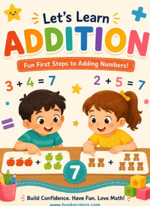 Let's Learn Addition: Fun Visual Addition Book for Kids