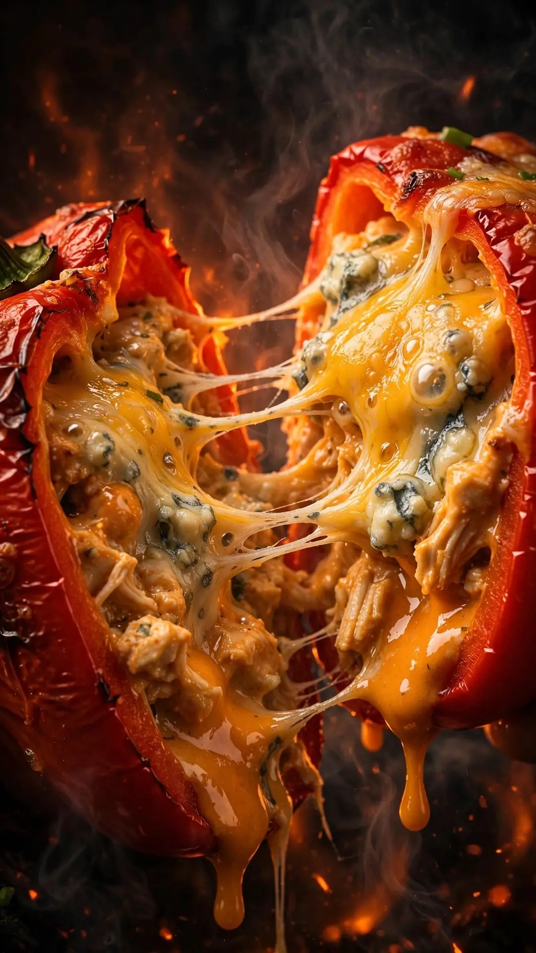 Buffalo Blaze: Buffalo Chicken Stuffed Peppers Cookbook - Image 4