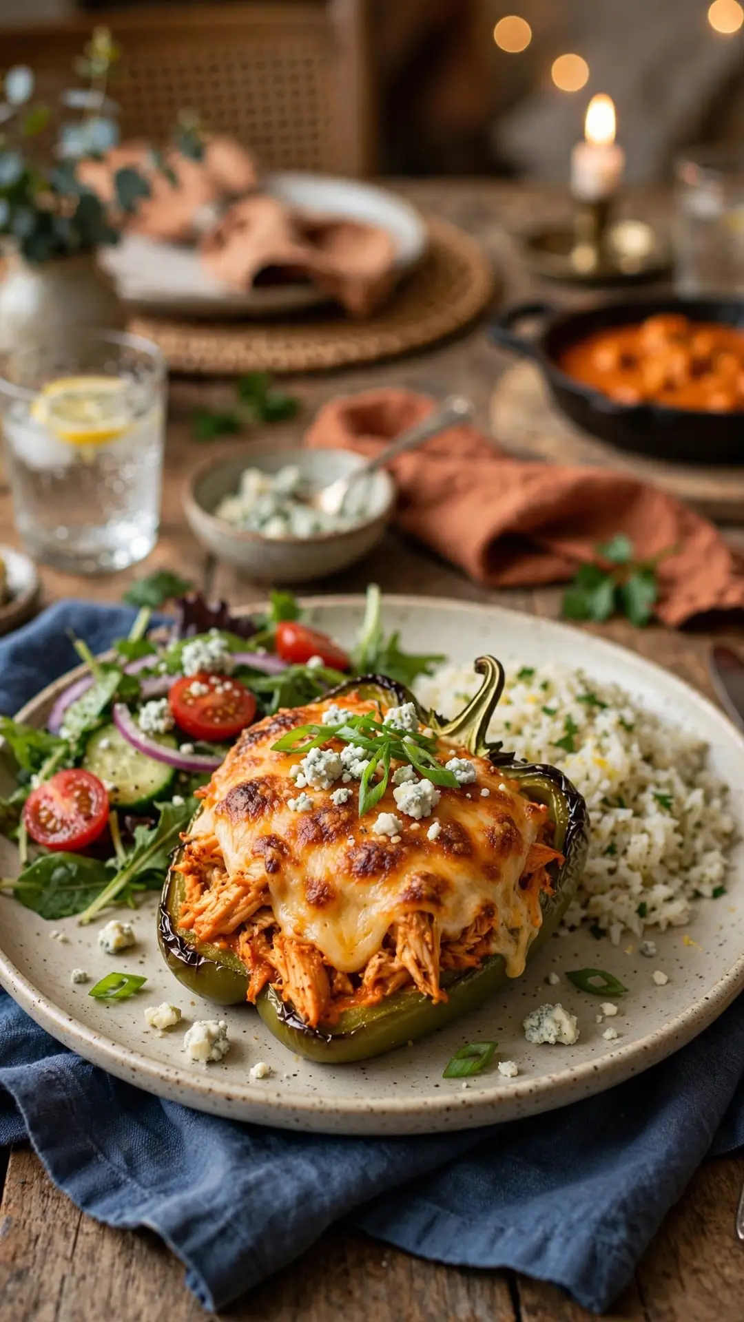 Buffalo Blaze: Buffalo Chicken Stuffed Peppers Cookbook - Image 2
