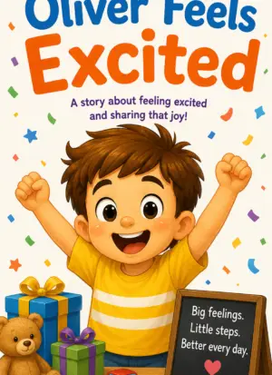 Oliver Feels Excited: A Kids' Book About Big Feelings & Self-Regulation