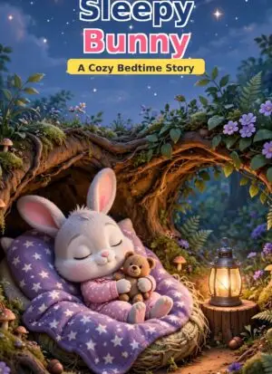 Sleepy Bunny: A Cozy Bedtime Story for Toddlers Ages 3-7
