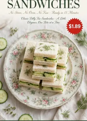 Cucumber Sandwiches Recipe | Easy Tea Party Finger Food