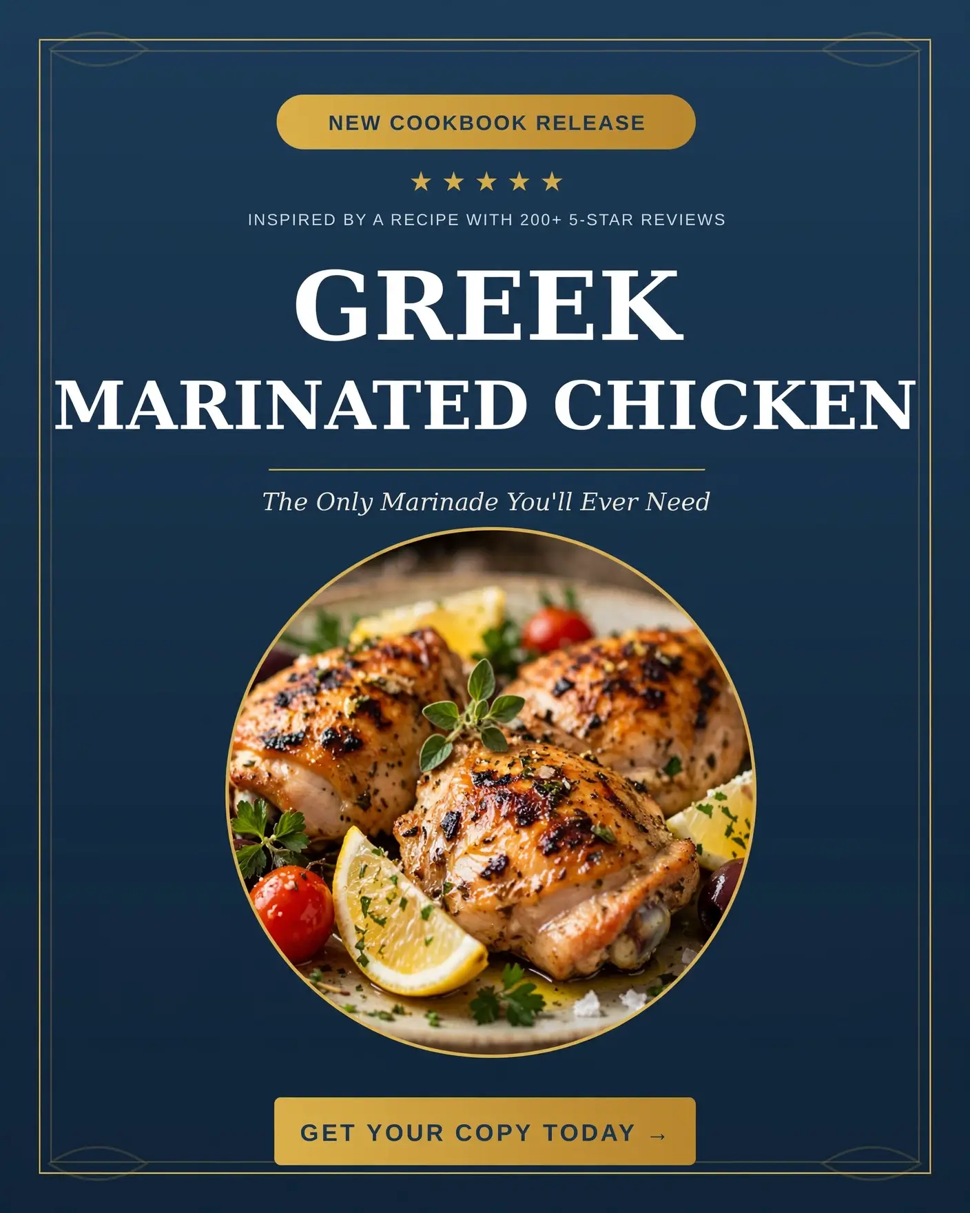 Greek Marinated Chicken Cookbook | Easy 30-Min Recipes - Image 3