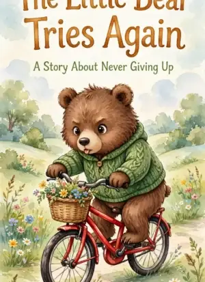 Little Bear Tries Again: Teaching Kids Perseverance