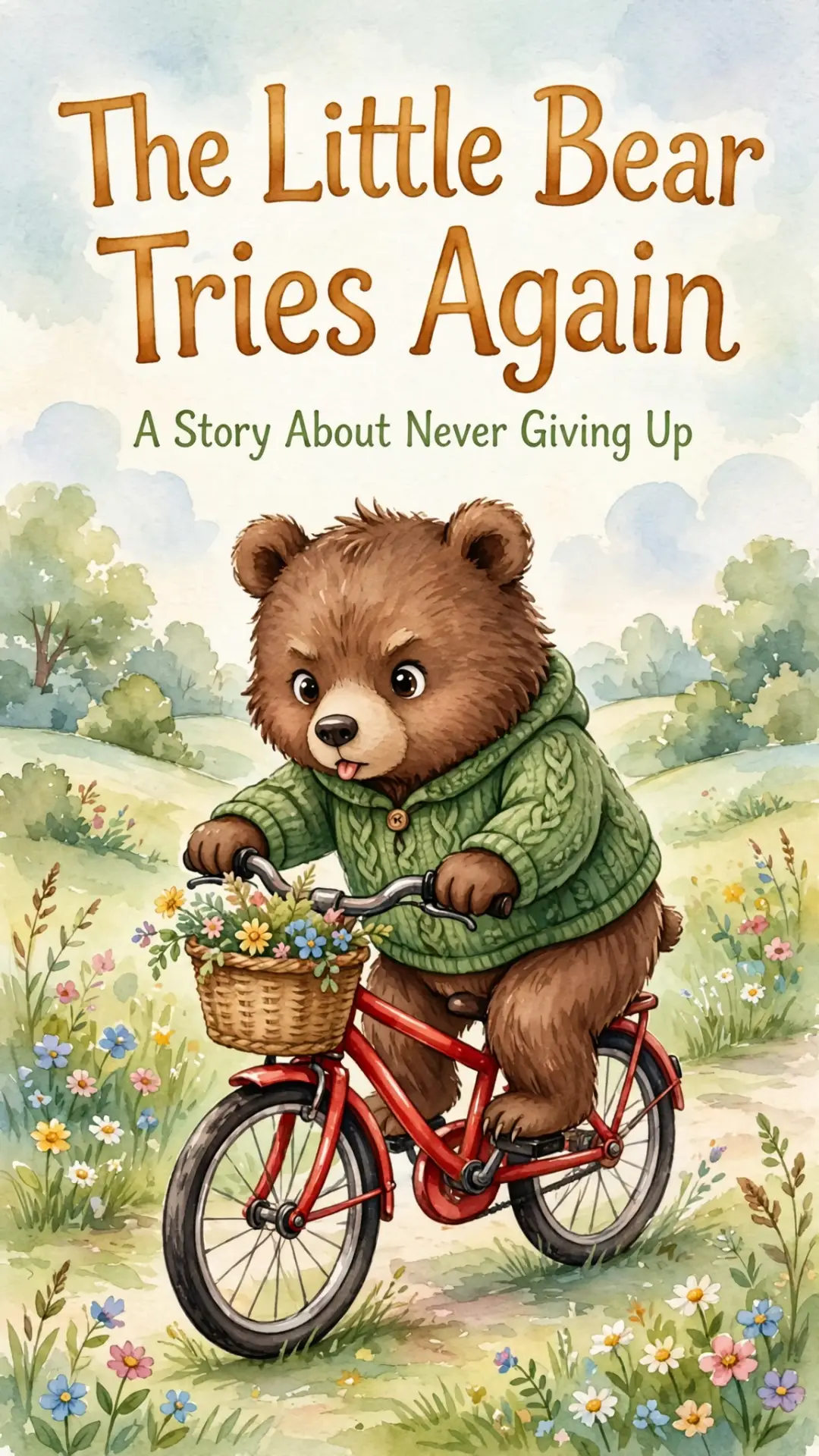 Little Bear Tries Again: Teaching Kids Perseverance