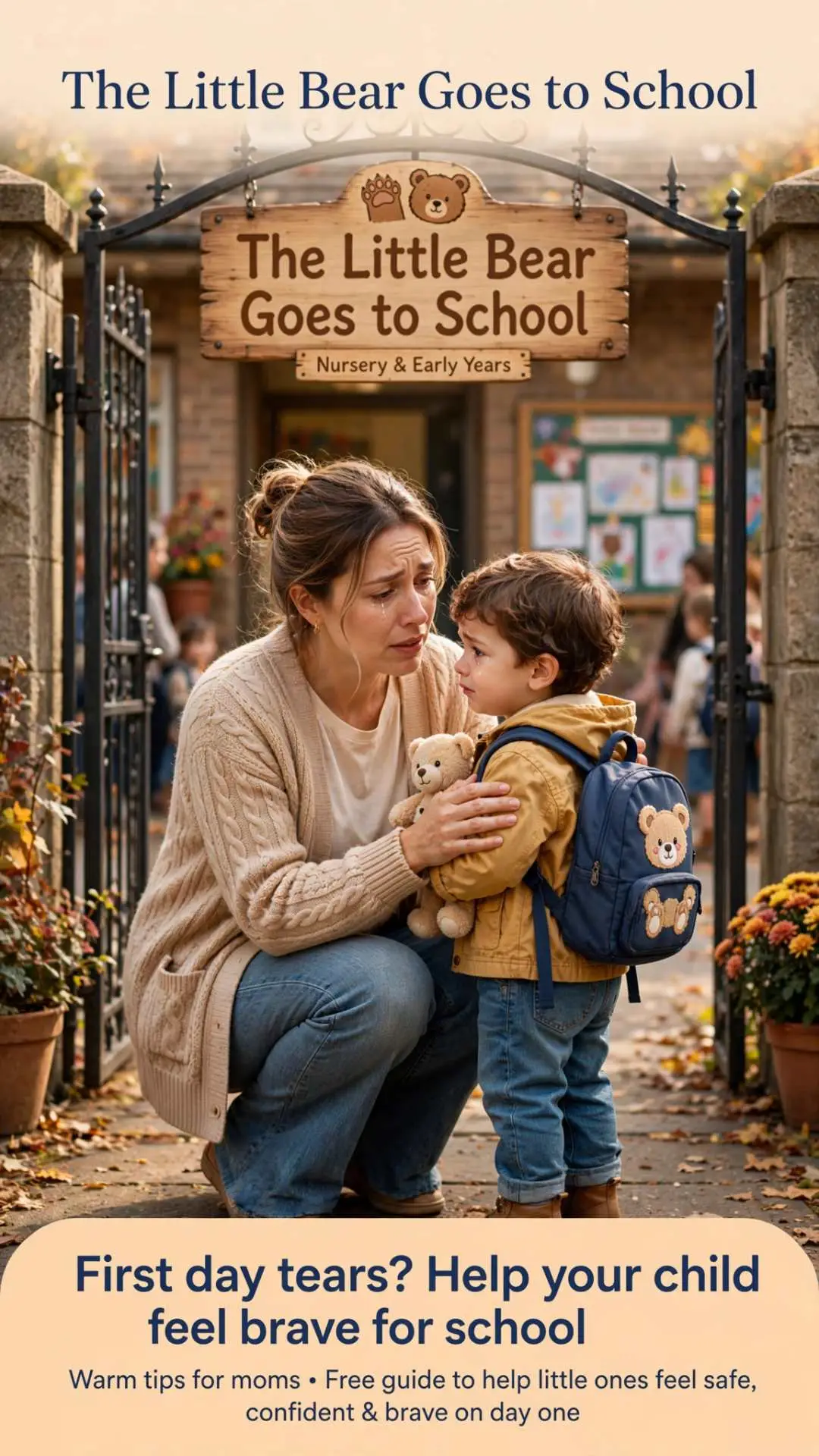 Little Bear Goes to School: A First Day Story - Image 2