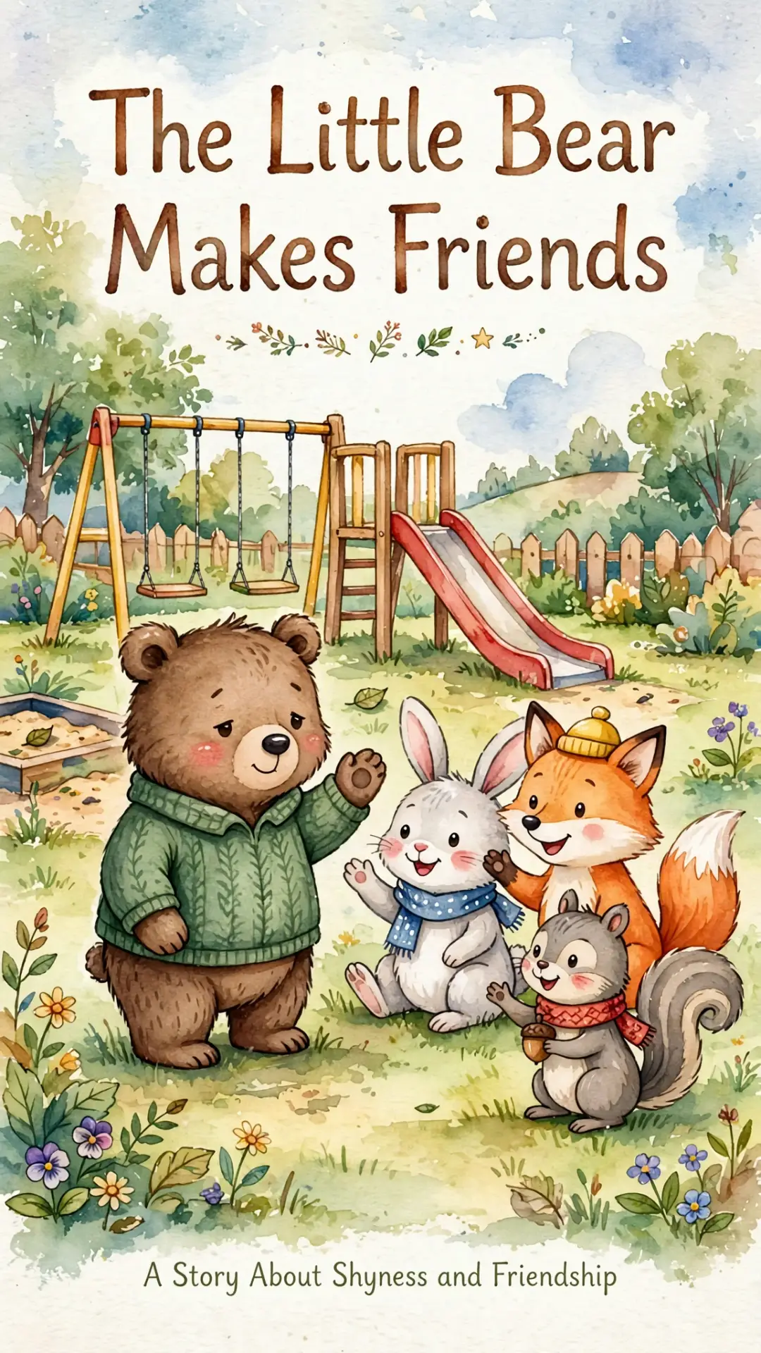 Little Bear Makes Friends: Teaching Kids Courage