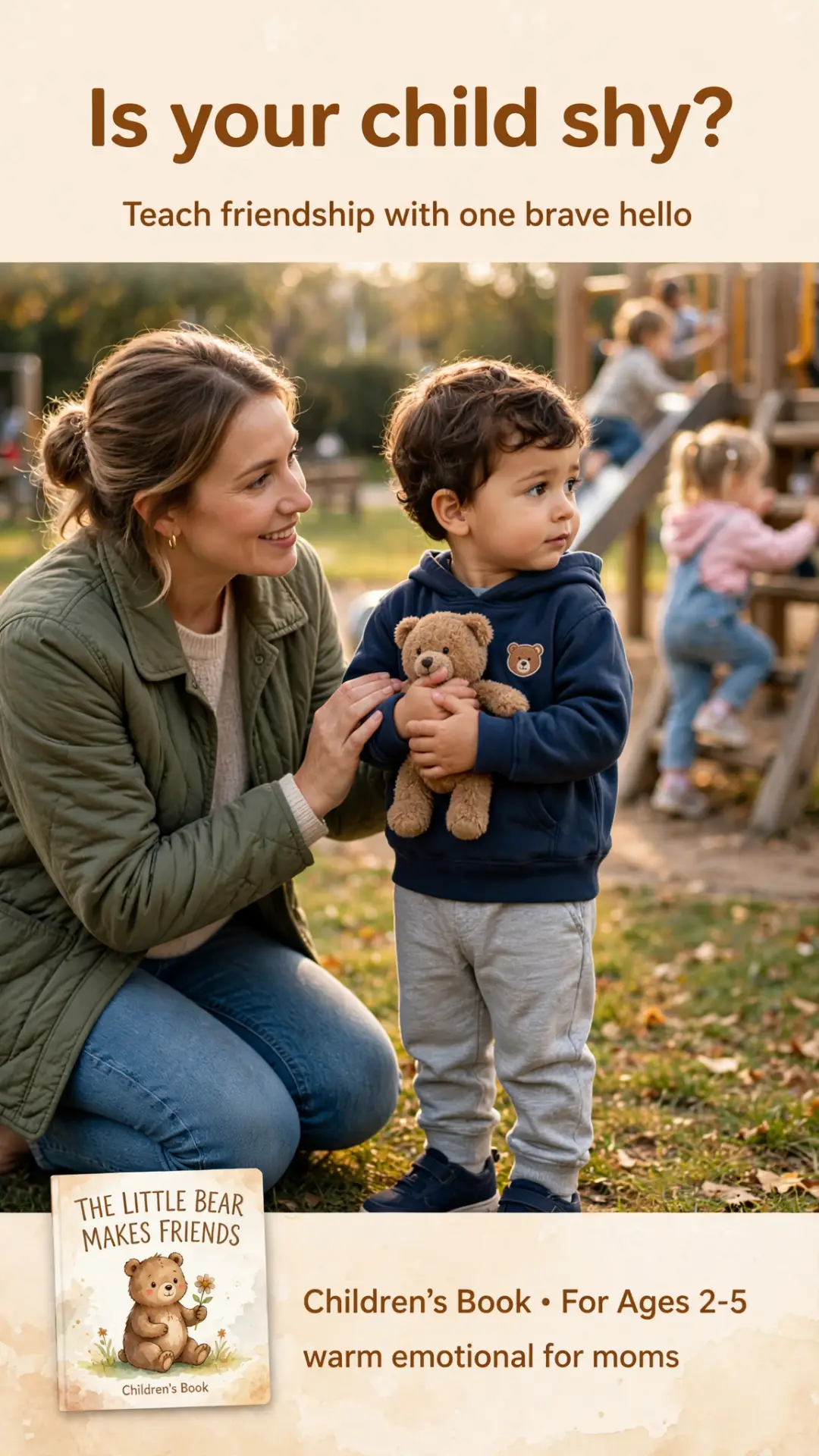 Little Bear Makes Friends: Teaching Kids Courage - Image 4