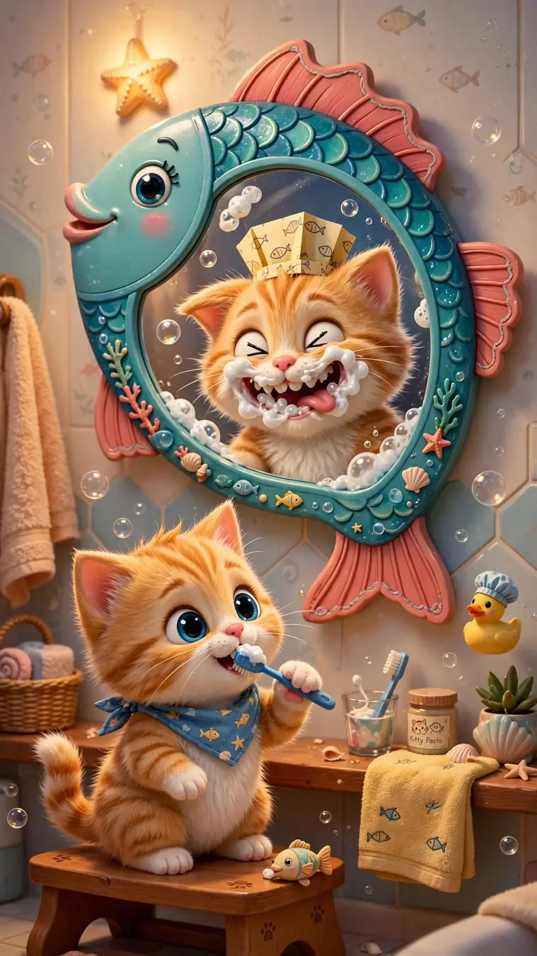 Sleepy Kitten: A Cozy Bedtime Story – Whimsical Picture Book for Toddlers - Image 3